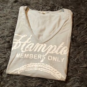 Women's J.Crew V-Neck Graphic T-Shirt